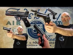 100 year Anniversary Webley Mark 1 air pistol, how does it compare: Abas Acvoke HW45 vintage airgun