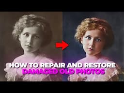 How to Repair and Restore Damaged Old Photos With AI