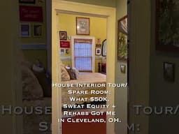 1920s House Tour: Spare Room-What a Small Investment, Sweat Equity + Rehabs Get You in Cleveland, OH