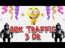 85K in traffic and 3 DR - WOW! 🤯 (5 NICHE SITES TO COPY!)