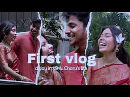 A day in k9 & Charu’s life l FIRST VLOG !!