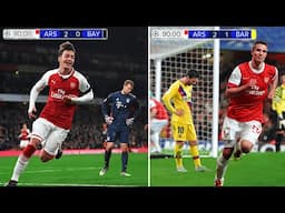 8 Times Arsenal Destroyed Big Teams in the Champions League