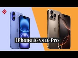 iPhone 16 vs 16 Pro: The MOST Important Difference Revealed! | Apple iPhone 16 vs 16 Pro