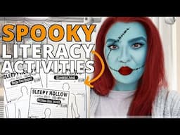 Spooky Literacy Activities for Upper Elementary Students