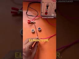 Experiment- A current carrying conductor creates magnetic field around it #sslckarnataka