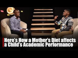 Clinical nutritionist links a mother's diet to a child's academic performance...