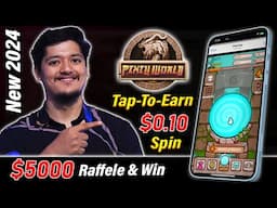 Pixiu World $5000 Raffle🔥 l PixiuTap Tap 2 Earn App In 2024 | Spin $0.10 Tap-To-Earn Bot In 2024 😍