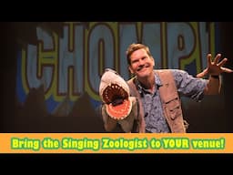 Live with the "Singing Zoologist:" sampler of performances for grades 3-5