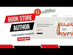 Make a Website for Book Publishers, Authors and Book Store | Authore - Book Store WordPress Theme