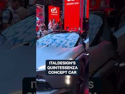 Italdesign's Quintessenza concept car | GITEX 2024 in Dubai | IROS 2024 in Abu Dhabi | Pro robots