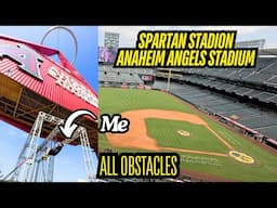 Spartan Race Anaheim Angels Stadium Stadion 5K (ALL OBSTACLES!)