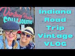 Getting Ready for the December Pop-Up Market, and Shopping with Misty! Vintage Road Trip VLOG