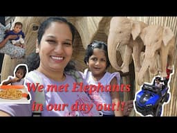 Day out with Ivanna & ಆನೆ meet madidhvi||Full day spent with Ivanna||ELEPHANT MALL