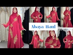 ব্রাইডাল আবায়ার সঙ্গে হিজাব টিউটোরিয়াল‼️🔥 | Hijab Tutorial with Bridal abaya | Abaya & Burkha haul