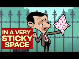 Stick-Me Not | Mr Bean Animated Season 1 | Full Episodes | Mr Bean Cartoons