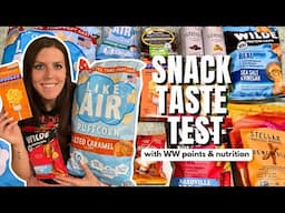 Healthy Snack Review | Trying New Healthy Snacks | WW (WeightWatchers) Points/Calories/Macros