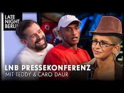 Teddy verkündet sein Testament | LNB Pressekonferenz