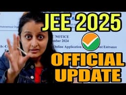 🔥JEE  2025 FAQs Released+ CORRECTION WINDOW - All queries Answered !!