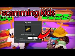 MrBeast Scams Kids on Roblox