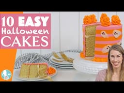 10 Easy Halloween Cake and Cupcake Ideas