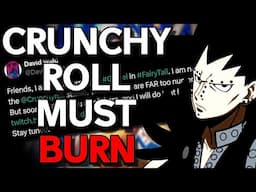 Anime Voice Actor Vows to DESTROY Crunchyroll