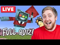 🔴 FULL WILD LIFE QUIZ (and bonus Rejected Questions) then Vault Hunters SMP 🚦😭