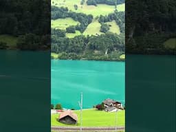 Beautiful Lake Lungern in Switzerland 🇨🇭 #lungern #switzerland #shorts