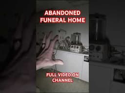 Found Remains Inside Abandoned Funeral Home - Condemned And Left To Rot #abandonedfuneralhome