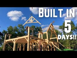 Timber Frame Class No.2!!! // House Build Ep. 9