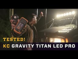 New KC Gravity Titan LED Pro vs Gravity Pro 6: Lux Output Comparison