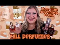 MY FAVORITE PERFUMES FOR FALL! 🍂 Cozy Gourmand Fragrances To Try This Season!