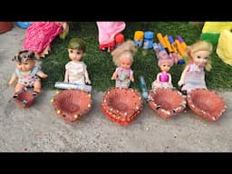 Barbie Doll All Day Routine In Indian Village/Pinky Ki kahani Part -427/Barbie Ki Hindi Kahaniyan||