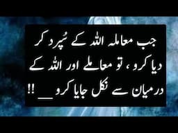 Urdu Quotes that Will Not Let You Give Up | Laila Ayat Ahmad | Best Motivation ever