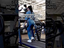 ❎BEGINNER’S GUIDE | HOW TO USE A TREADMILL PT 1❎ #beginnerfitness #beginnerworkout