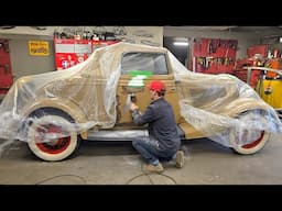 The door repair on the 1934 Ford begins... are we doing the right thing? 😬