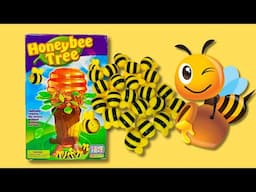 Honeybee Tree Game with Kitten Po!! Toys Video for Kids