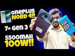 OnePlus Nord 4 Unboxing in Pakistan | Snapdragon 7+ Gen 3 | 5500mAh with 100W Charger | Low PTA Tax