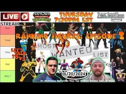 LIVESTREAM:  Episode #2 "Ranking Our Most Wanted McFarlane DC Multiverse Figures" 7:30pm EST