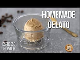 Coffee Gelato Recipe | Gelato series