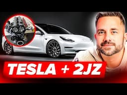 World's First 2JZ Swapped Tesla  | SEMA 2024 | Part 3