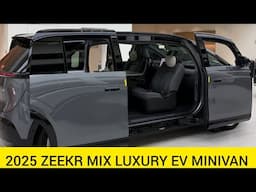 Zeekr Mix Luxury Minivan REVOLUTIONIZES Family Travel in 2024!