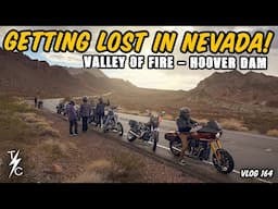 Getting Lost In Nevada! (Riding Valley of Fire & The Hoover Dam) - Vlog 165