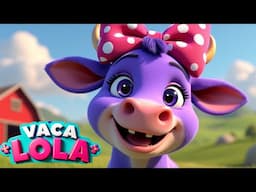 La Vaca Lola - Colores Divertidos para Niños 🎨🐮 #cancionesinfantiles #musicainfantil #LaVacaLola