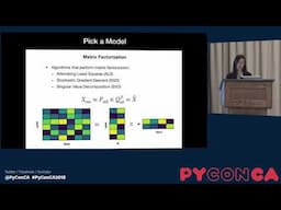 How to Design and Build a Recommendation System Pipeline in Python (Jill Cates)