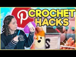 Let's Try Crochet Hacks from Pinterest!