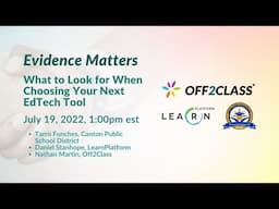 Evidence Matters: What to Look for When Choosing Your Next EdTech Tool