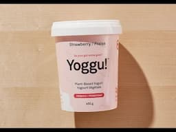 Review: Yoggu Vegan Yogurt (strawberry flavor)