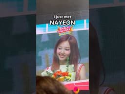 I JUST MET NAYEON 😱 SVIP Twice Oishi Fanmeet + getting a signed poster from #Nayeon 🩷