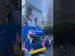 2024 LA DODGERS CHAMPIONSHIP PARADE DOWNTOWN!