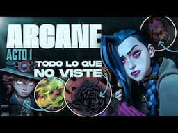 TODOS los DETALLES OCULTOS de ARCANE Temporada 2 - ACTO 1 | Referencias Lol, Animación, Simbolismos